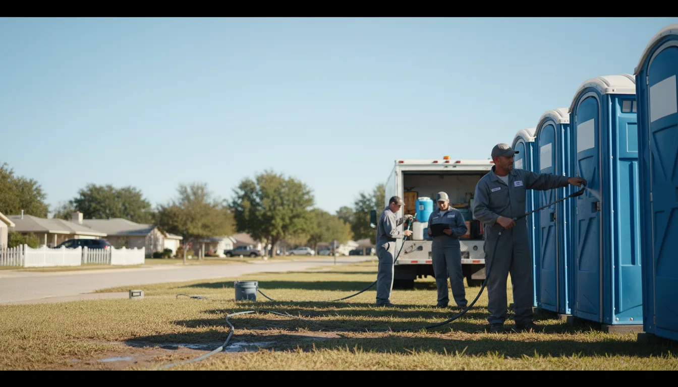 Long-Term Portable Toilet Rental in Fairfax, MN near me